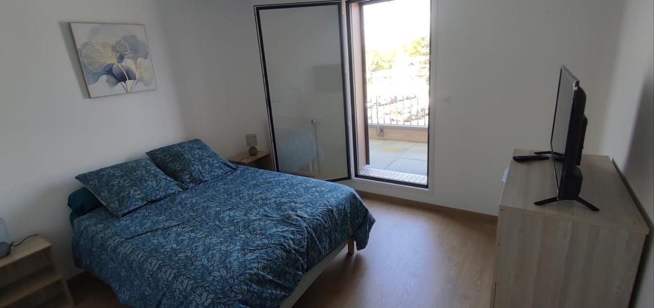 Les Terrasses Du Haras Apartment ล็องบาล ภายนอก รูปภาพ
